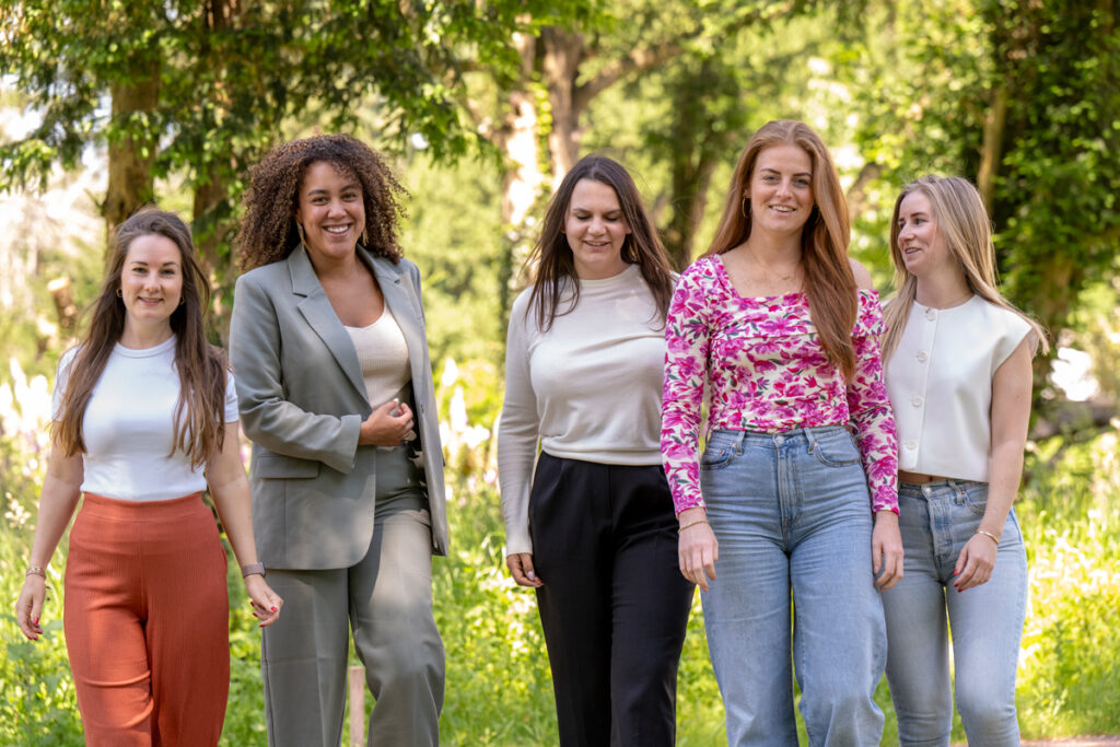 PMS a group of women standing together