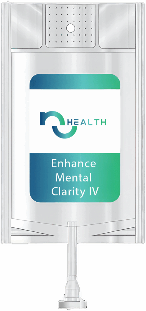 IV bag for mental clarity enhancement
